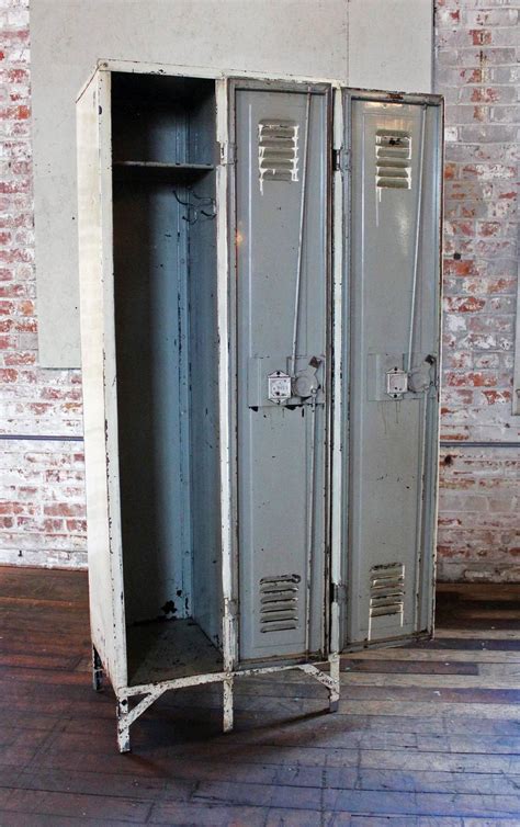 vintage metal locker box|old metal lockers.